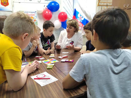 В Краснооктябрьской библиотеке состоялась интеллектуально-познавательная игра