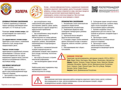 Осторожно! Холера!