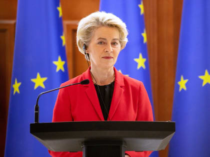 Во Франции раскритиковали обещание, данное фон дер Ляйен Зеленскому