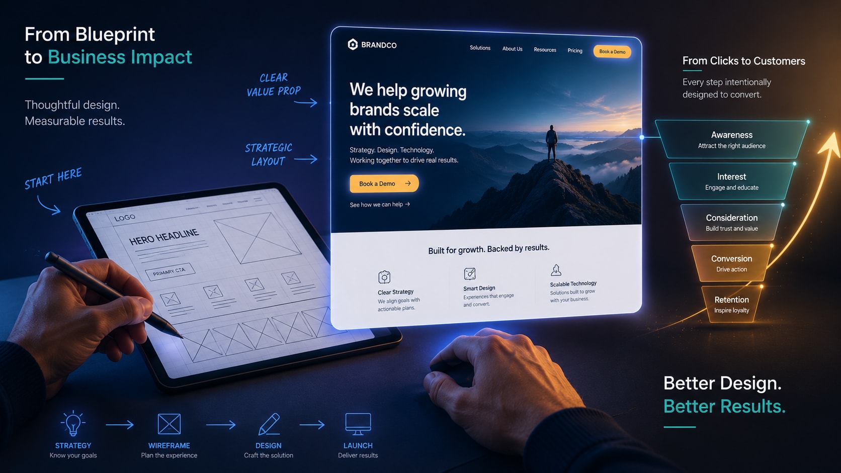 UI/UX Design: The Secret Behind High-Converting Websites — Concoct blog article