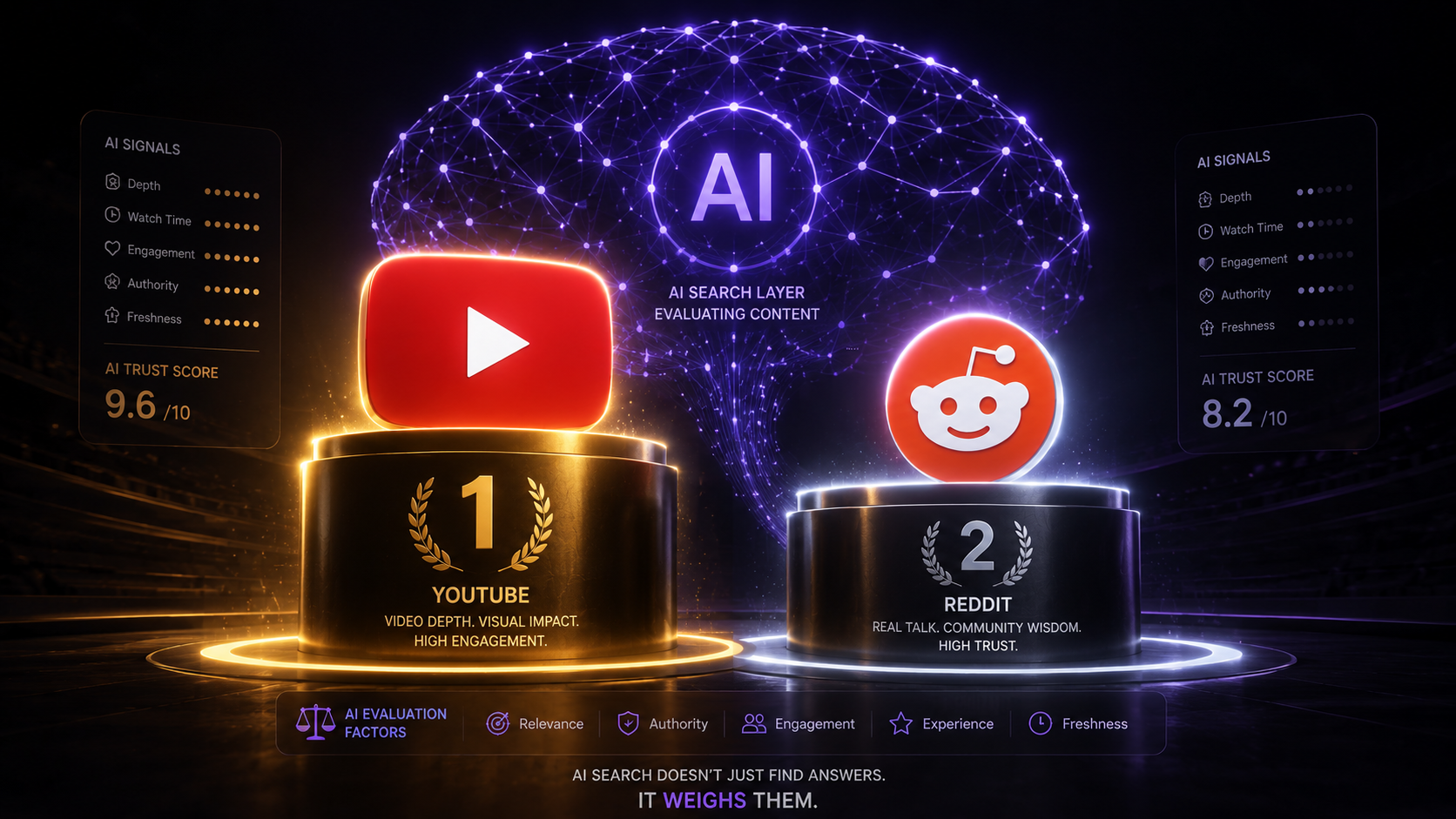 Why YouTube Has Overtaken Reddit as a Key Signal for AI Search Authority — Concoct blog article