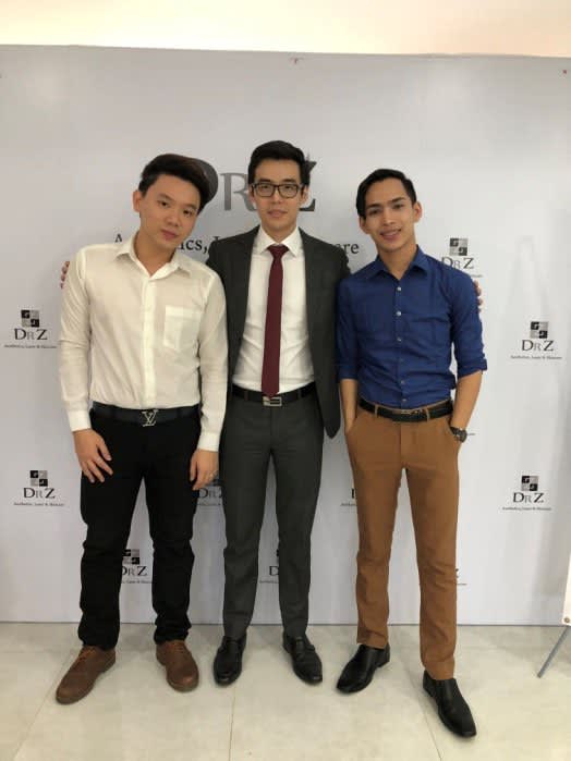 Dr CY Chua with Myanmar doctors