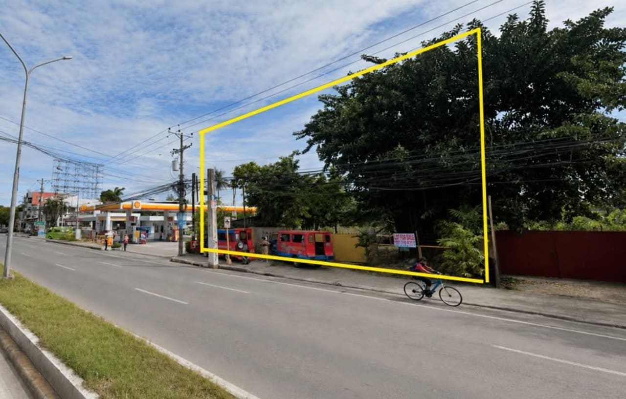 Prime Commercial Lot for Sale Beside Shell Station | A.C. Cortes Avenue, Mandaue City