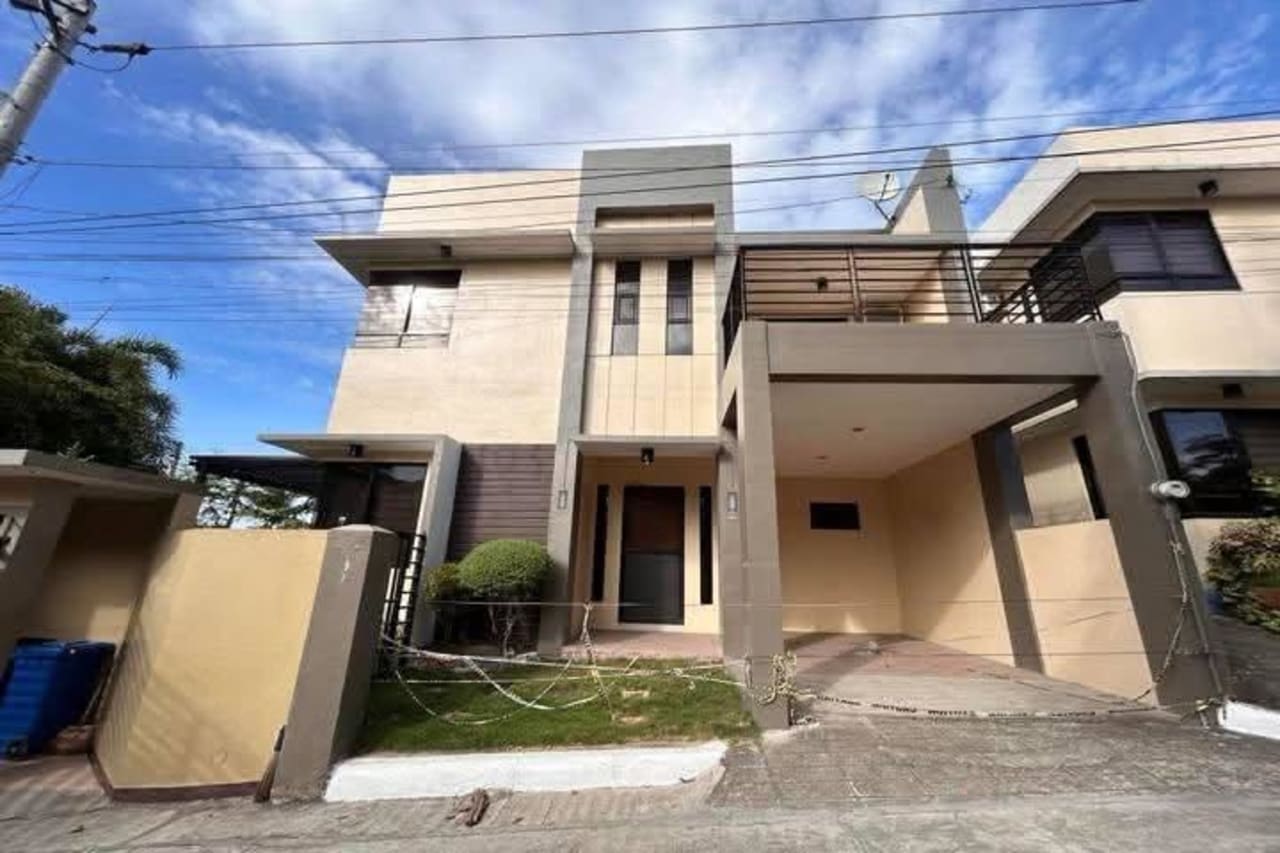 View from outside of two storey House & Lot for Sale in Liloan, Cebu