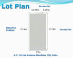Prime Commercial Lot for Sale Beside Shell Station | A.C. Cortes Avenue, Mandaue City
