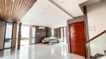 Wide living room with large windows in luxury 5-bedroom house for sale in Cebu