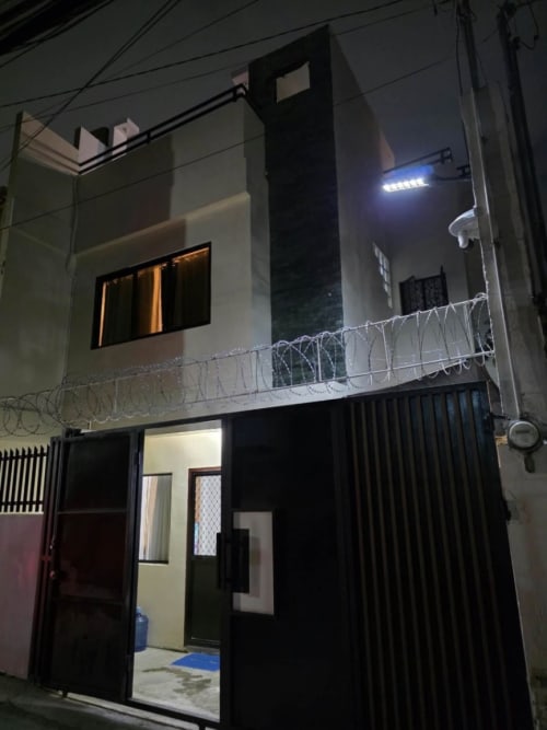 3-Storey outside view of house and lot for sale in Tisa
