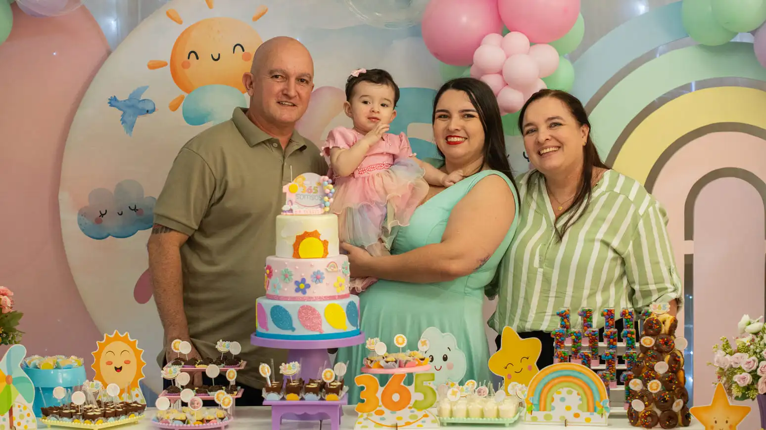 Aniversário Agatha 1 ano