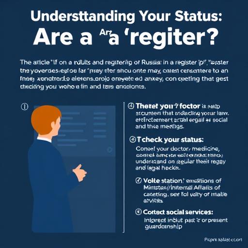 Как узнать, что вы на учете: Полное руководство