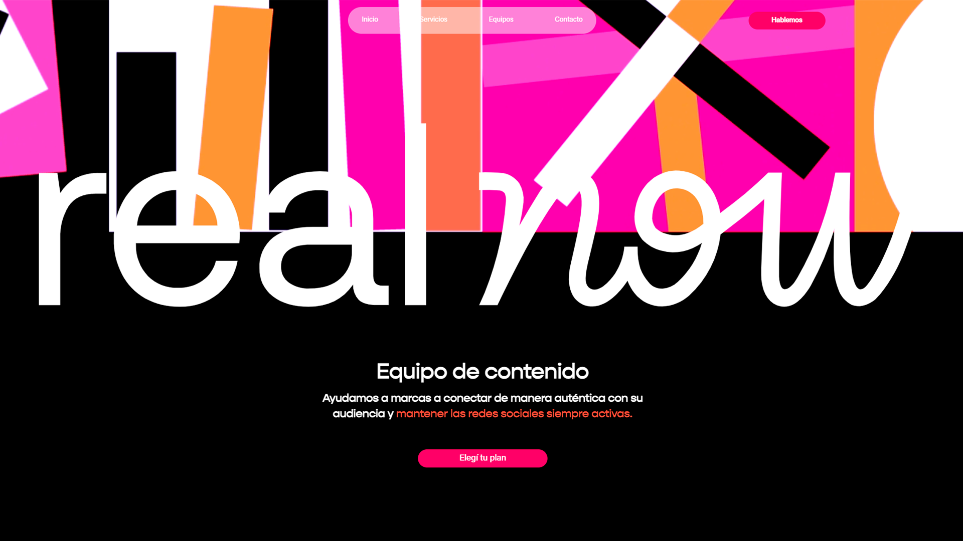 RealNow: Landing Page