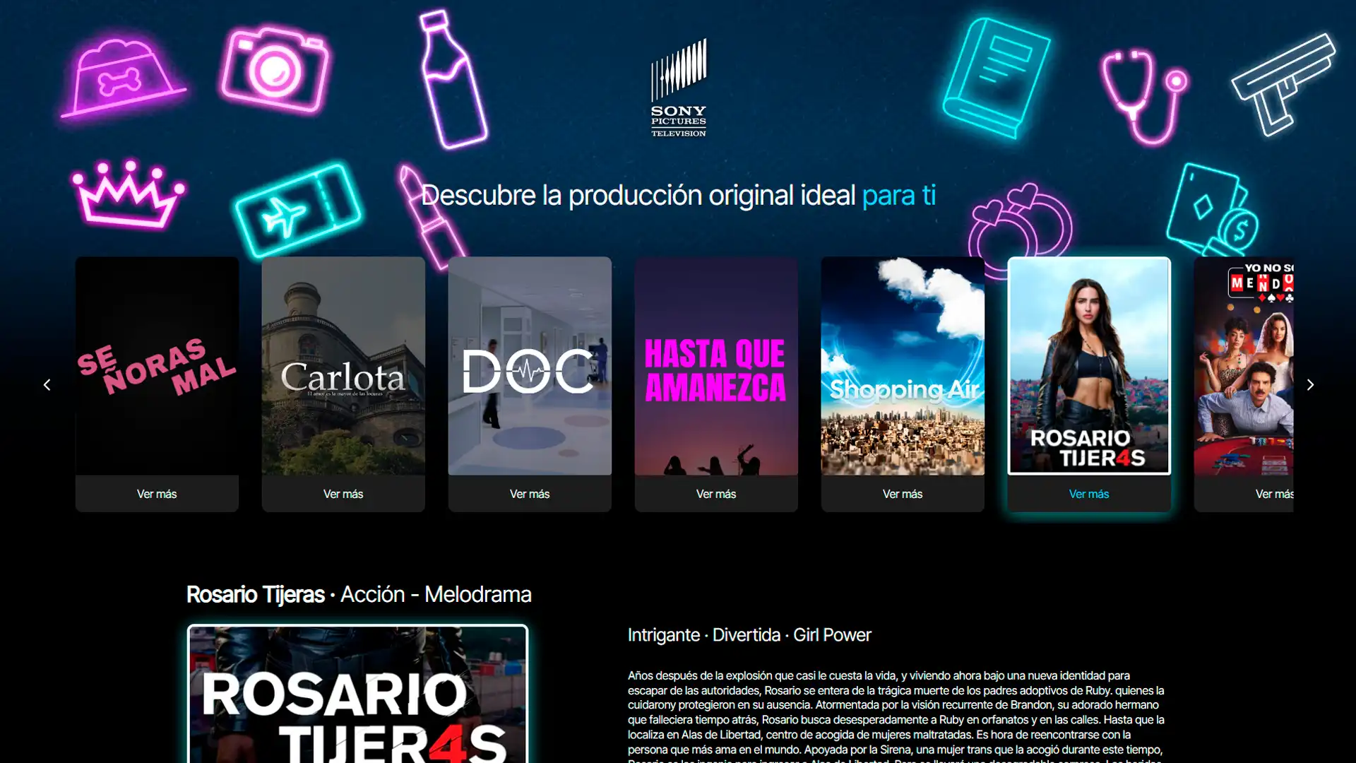Sony: Web Application