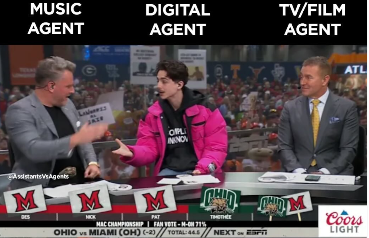 Assistants vs Agents meme example