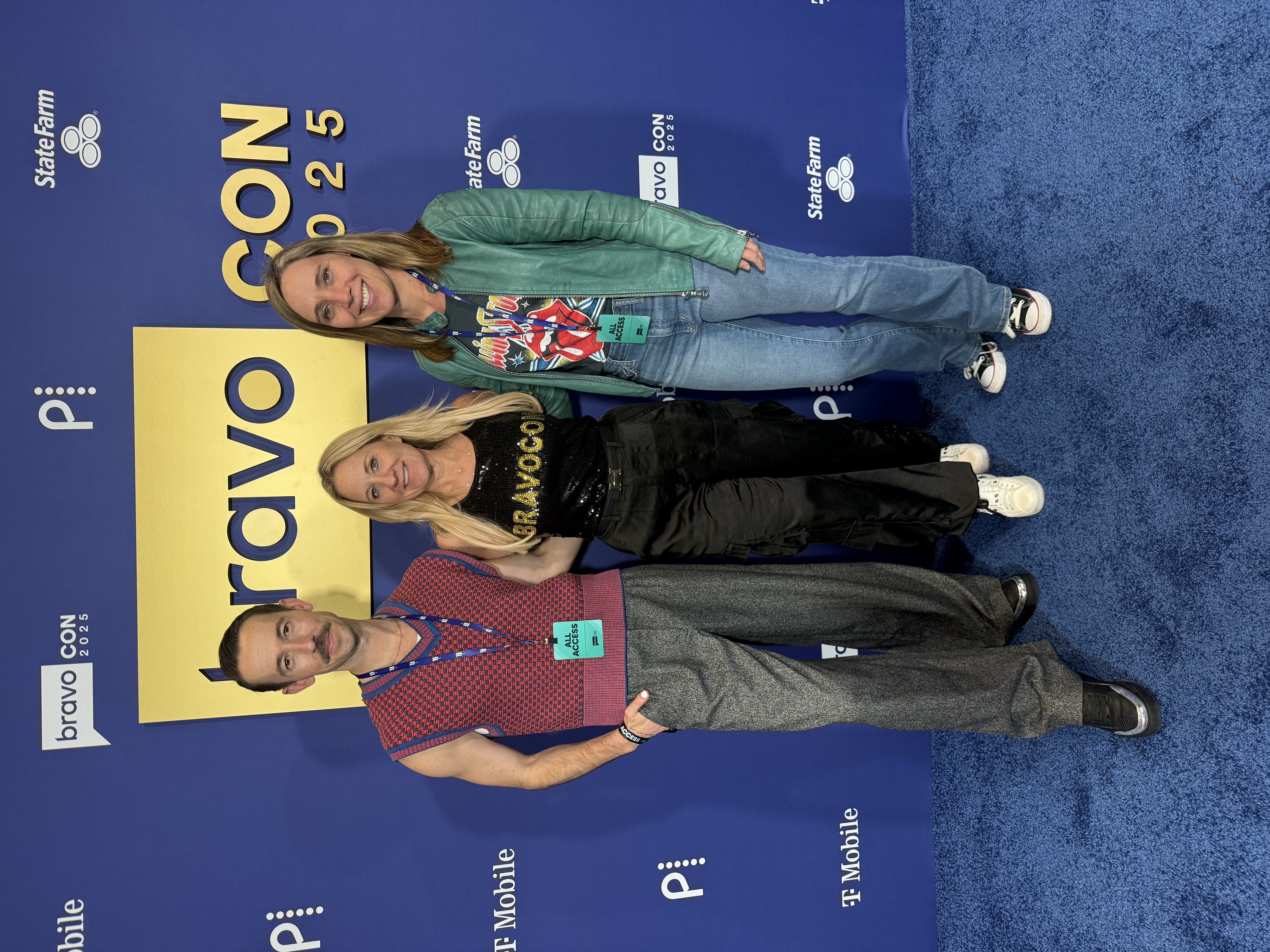 Ryan McCormick, Jennifer Geisser and Chloe Ellers Bremner