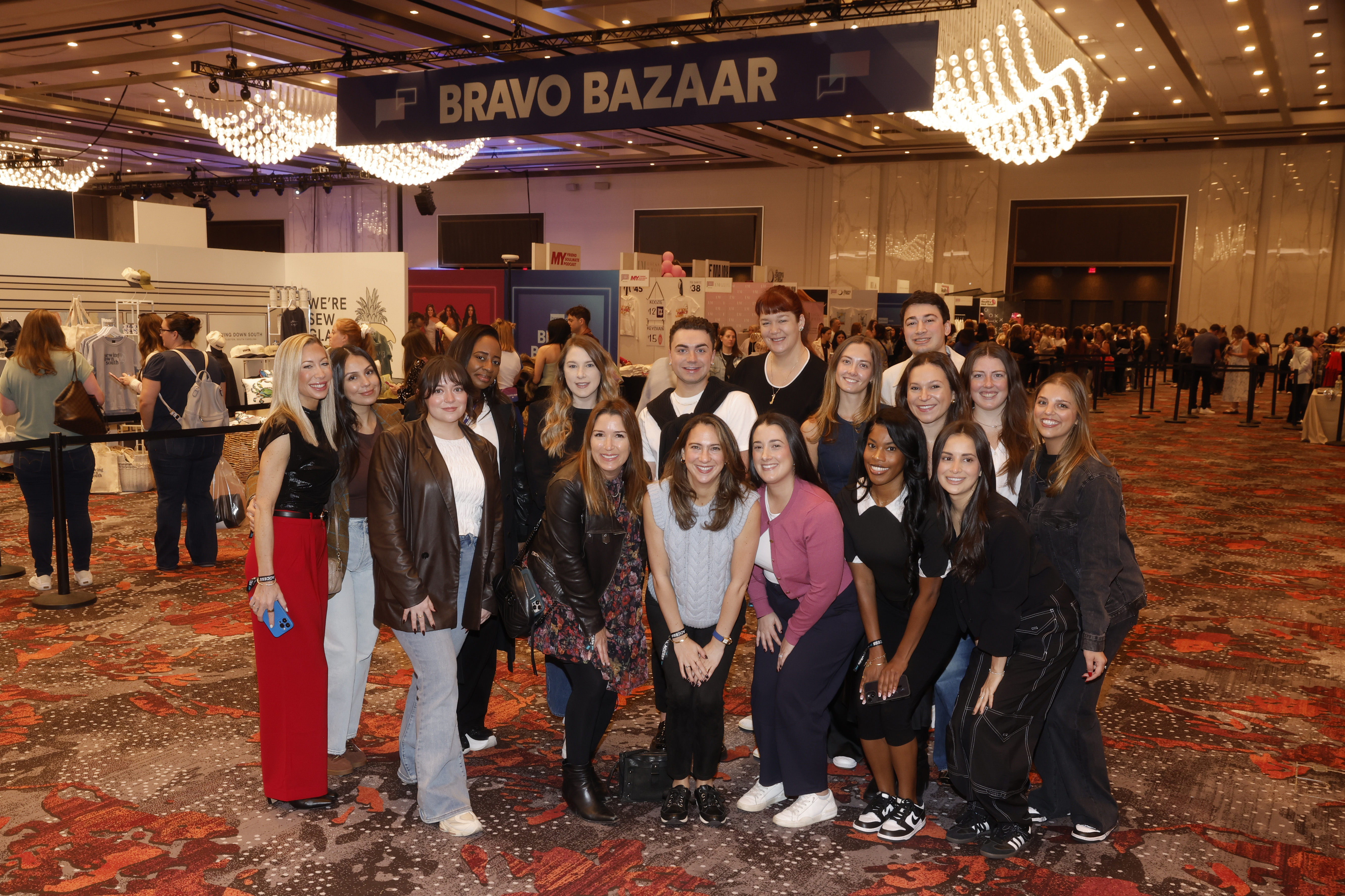 Bravo PR Crew at the Bravo Bazaar