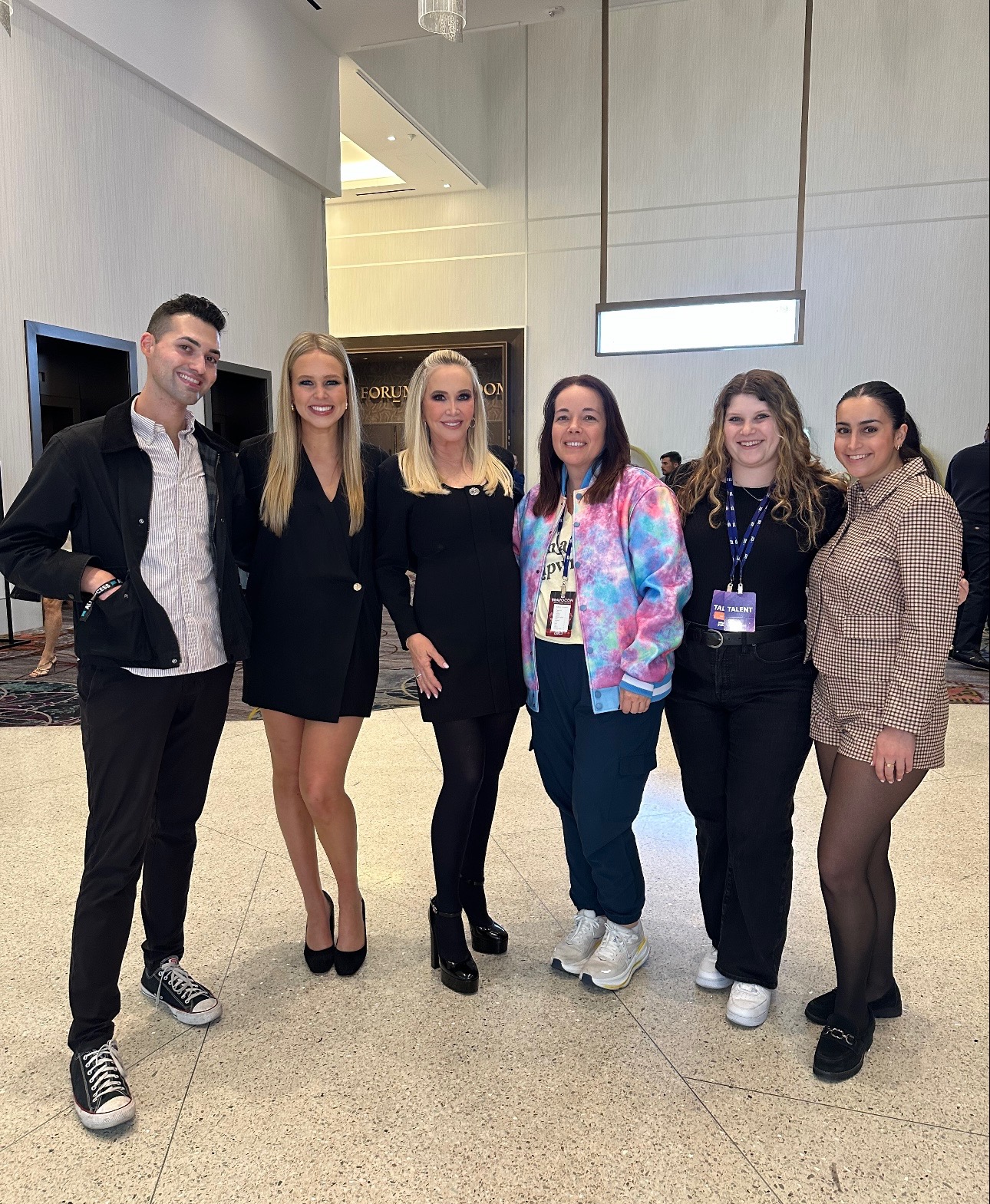 Shannon Beador and daughter with PR team