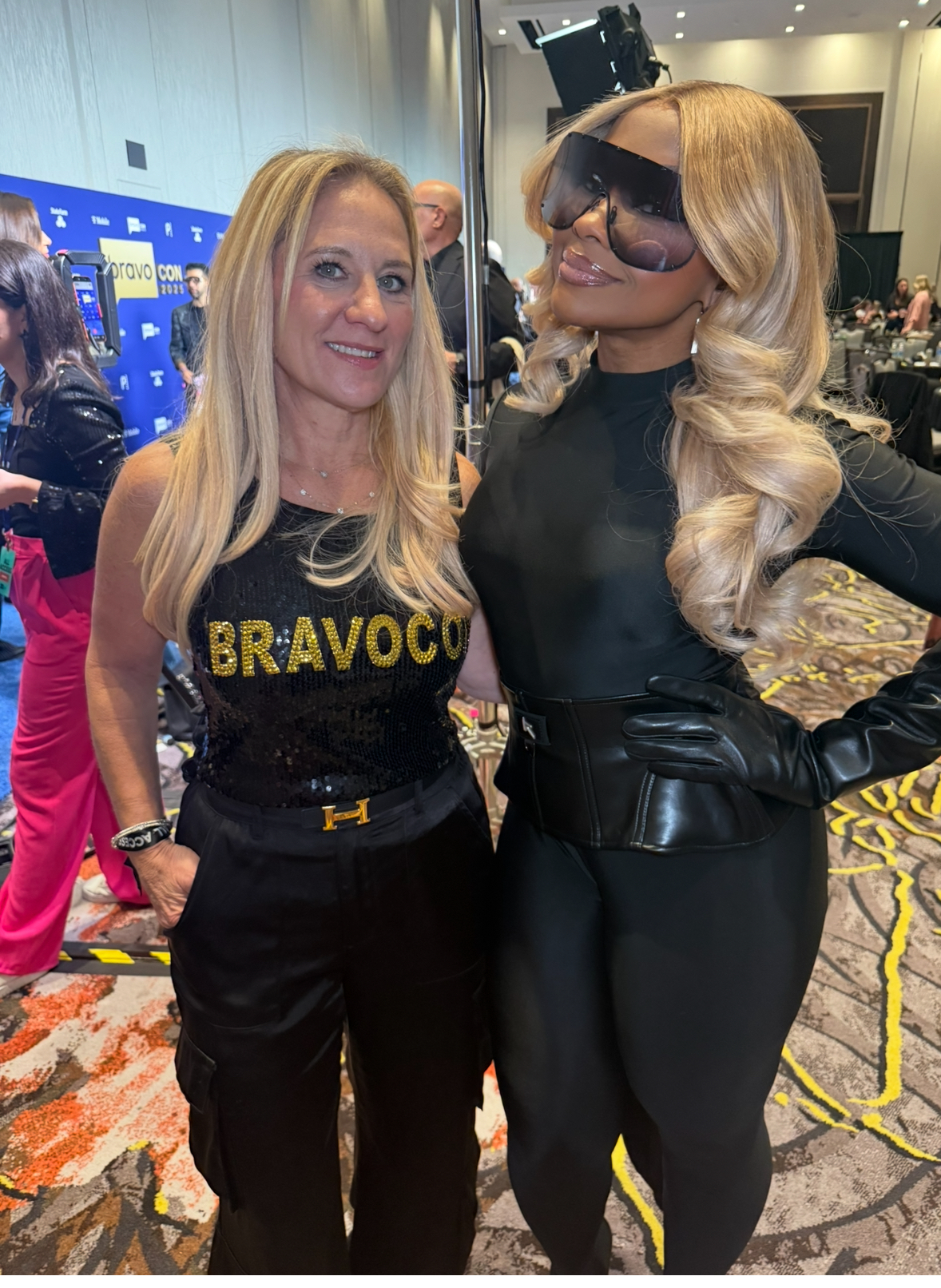 Jennifer Geisser with Phaedra Parks