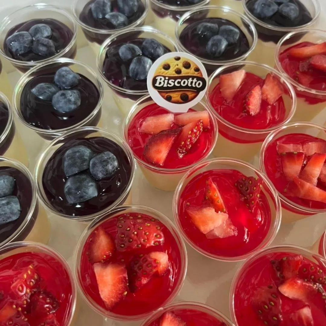 Mini Fruit Pudding