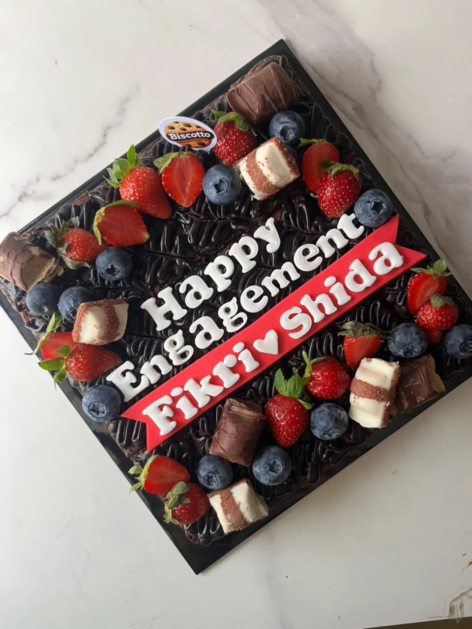 Engagement Cake
