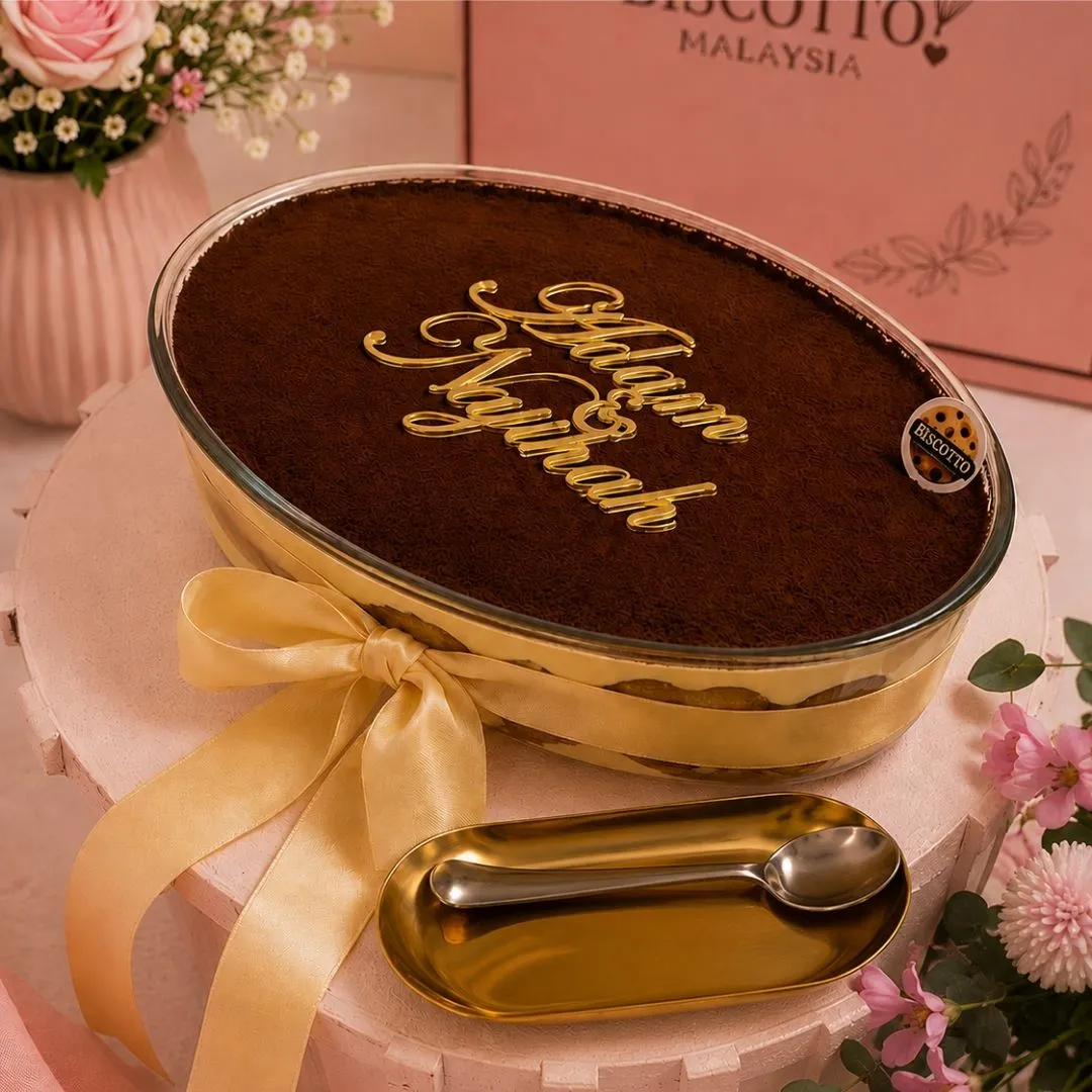 Tiramisu Glass Bowl