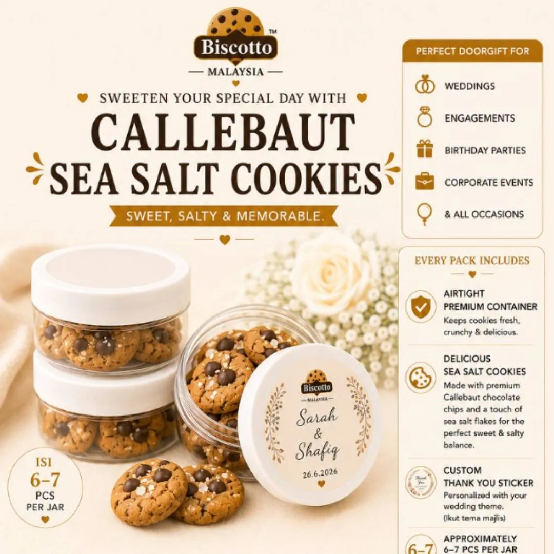 Callebaut Sea Salt Cookies