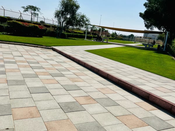 Garden and landscape maintenance works at Dubai Industrial City Labour Village 1 - Image 1