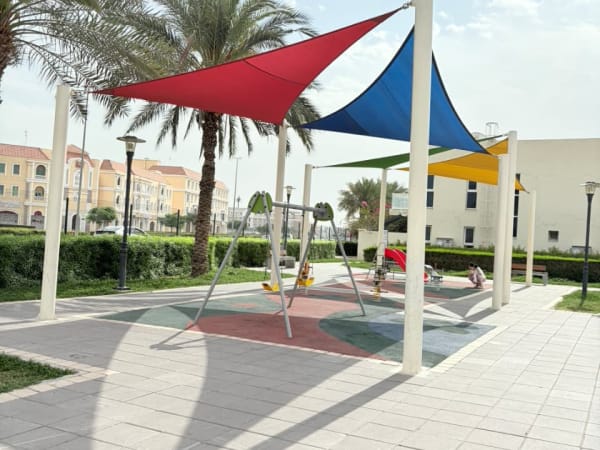 Children’s play area enhancement and shade installation at Warsan Village International City Dubai - Image 3