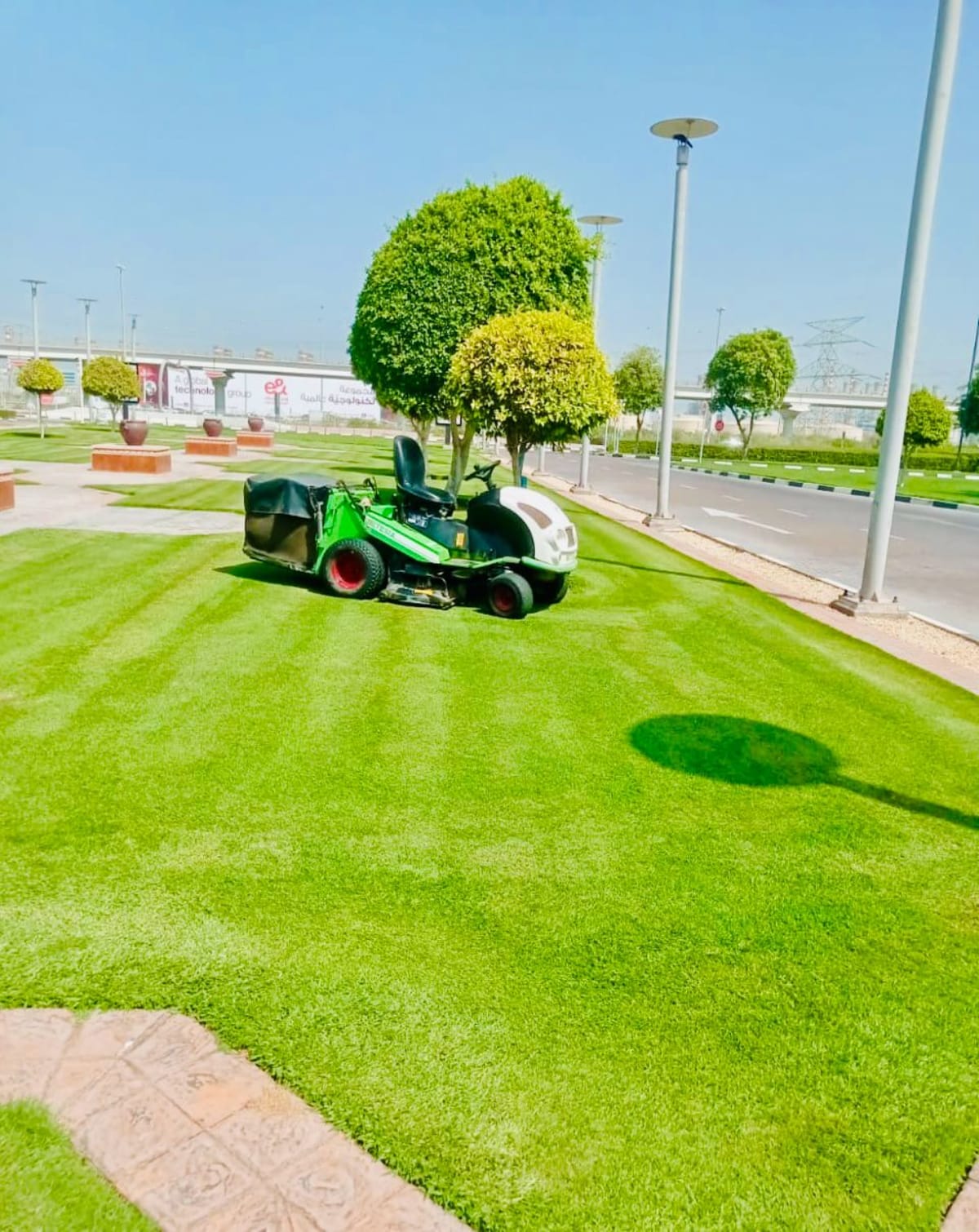 Garden and landscape maintenance works at Ibn Battuta Mall Dubai - Image 6