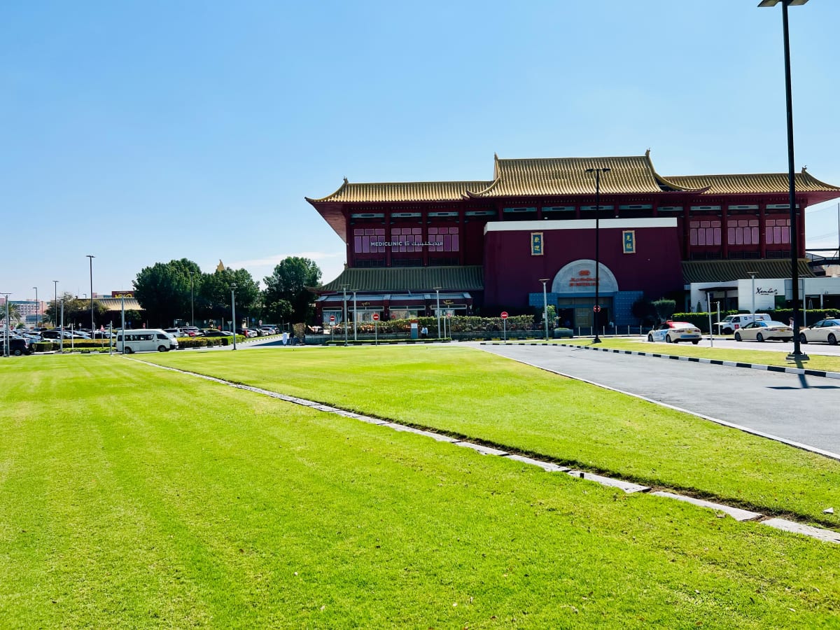 Garden and landscape maintenance works at Ibn Battuta Mall Dubai - Image 1