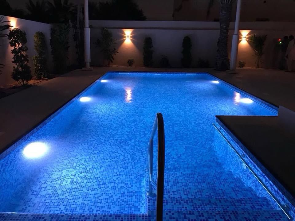 Villa swimming pool construction project in Al Barsha Dubai - Image 3