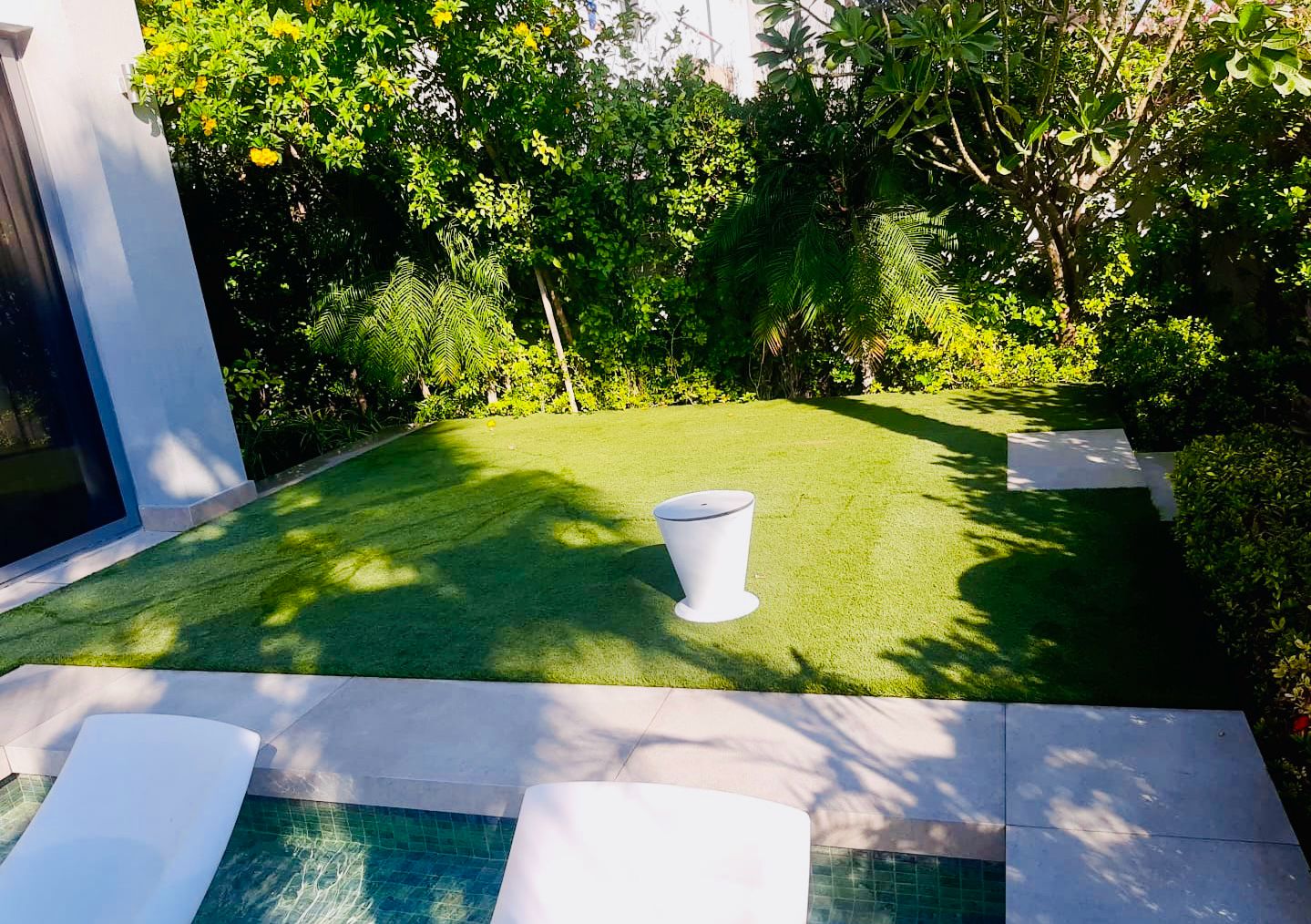 Villa swimming pool construction and landscape project in Dubai Hills Estate Dubai - Photo 7