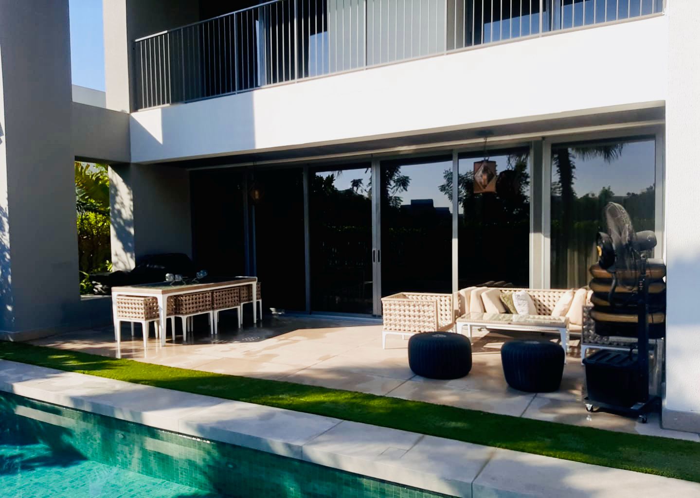 Villa swimming pool construction and landscape project in Dubai Hills Estate Dubai - Photo 5