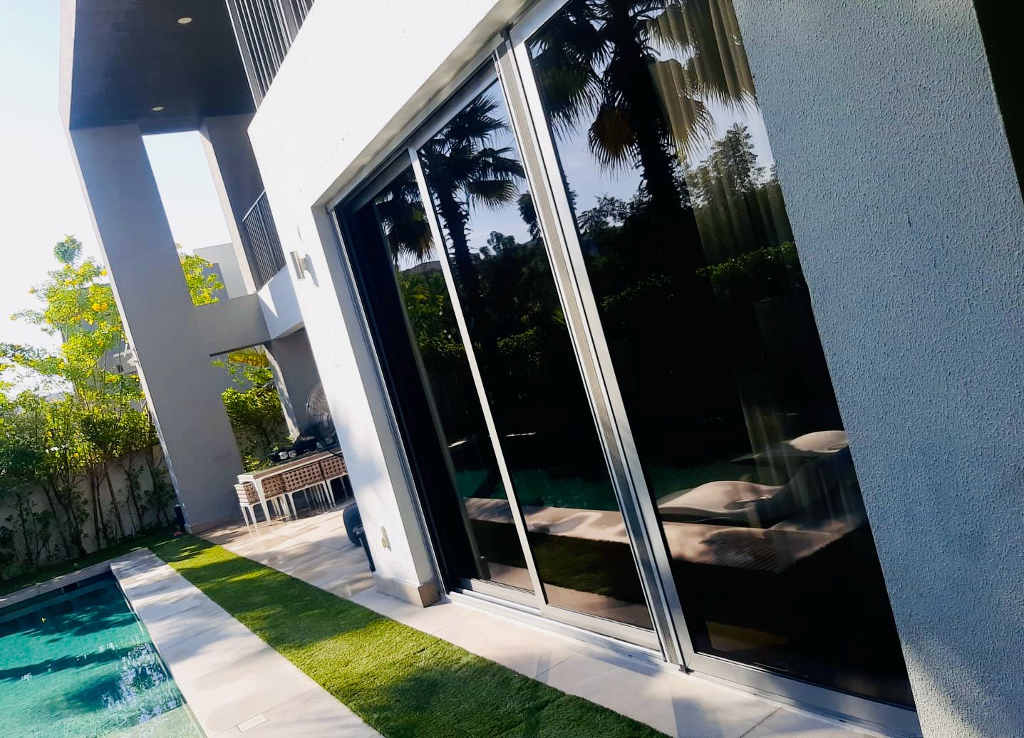 Villa swimming pool construction and landscape project in Dubai Hills Estate Dubai - Photo 4