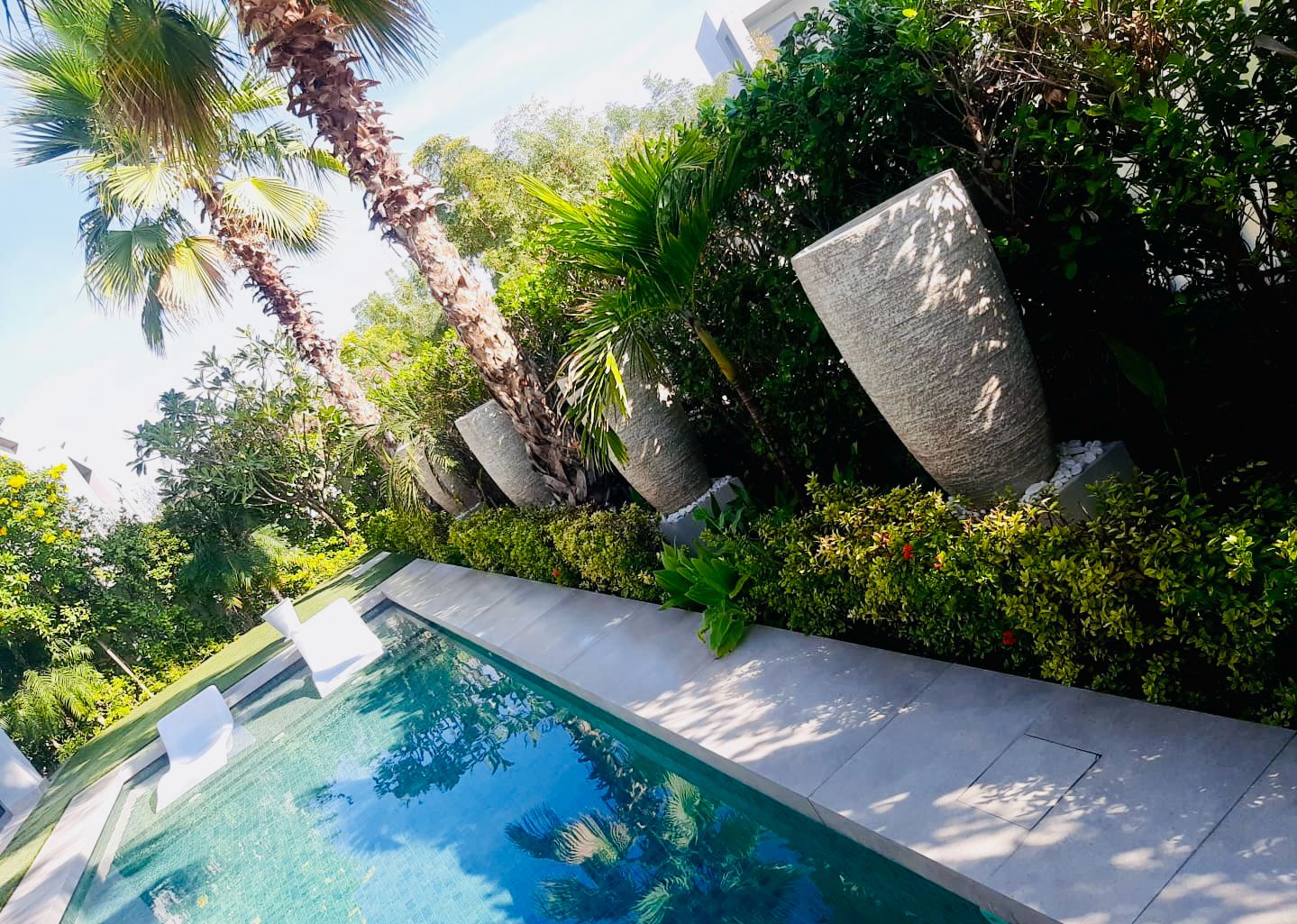 Villa swimming pool construction and landscape project in Dubai Hills Estate Dubai - Photo 3