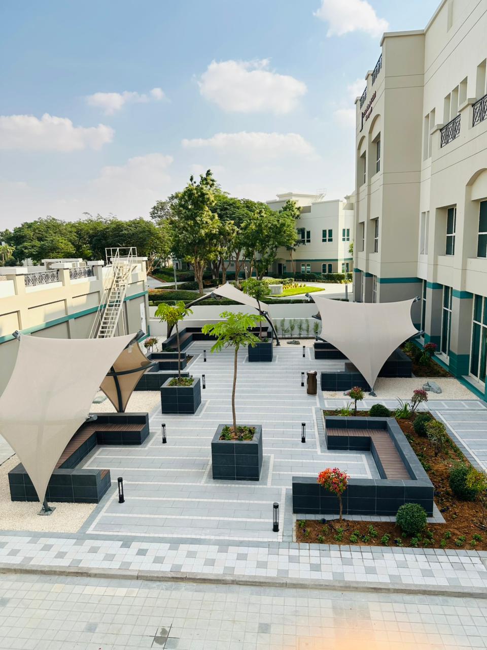 Dubai International Academic city - Pocket Park Design, Development, and Installation