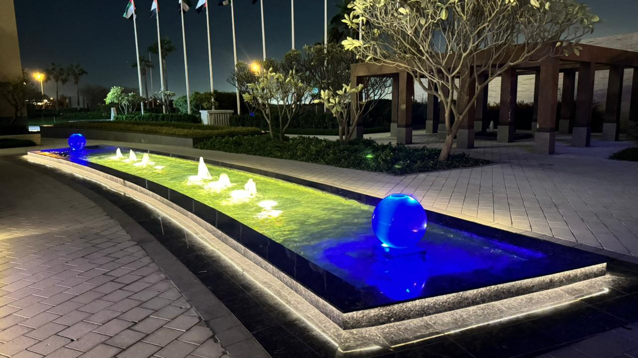 Aesthetic water feature installation at Dubai International Academic City - Image 4