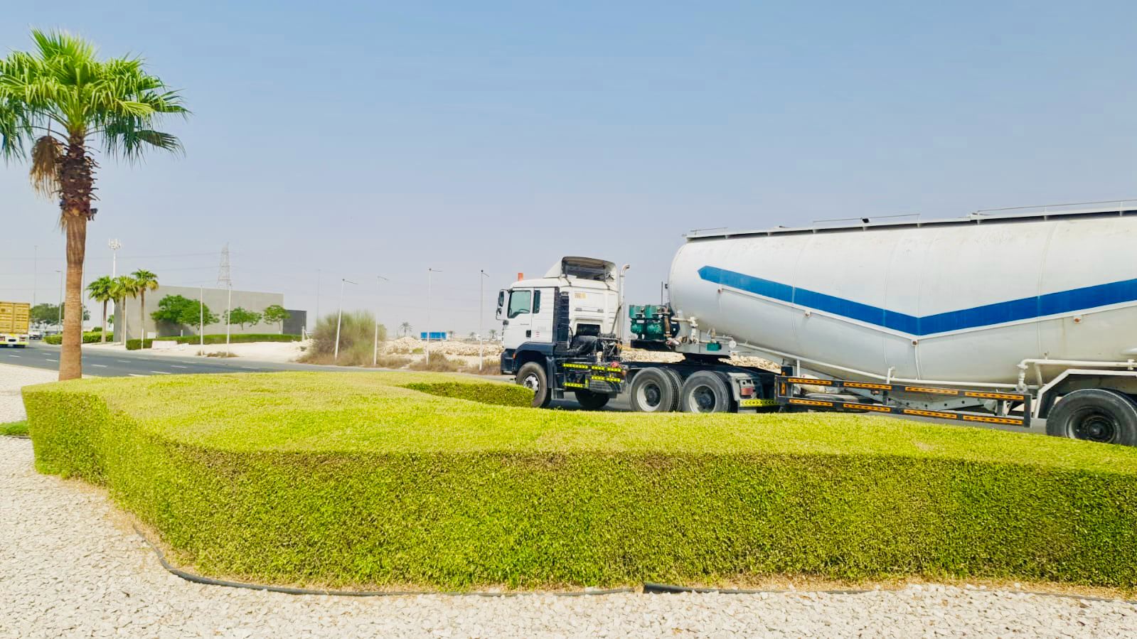 Road and roundabout landscape maintenance project in Dubai Industrial City main road - Photo 6