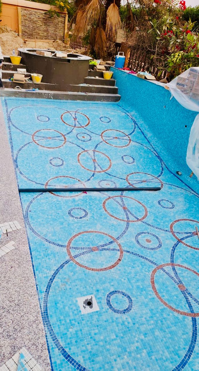 Villa swimming pool construction project in Falcon City Dubai - Photo 6