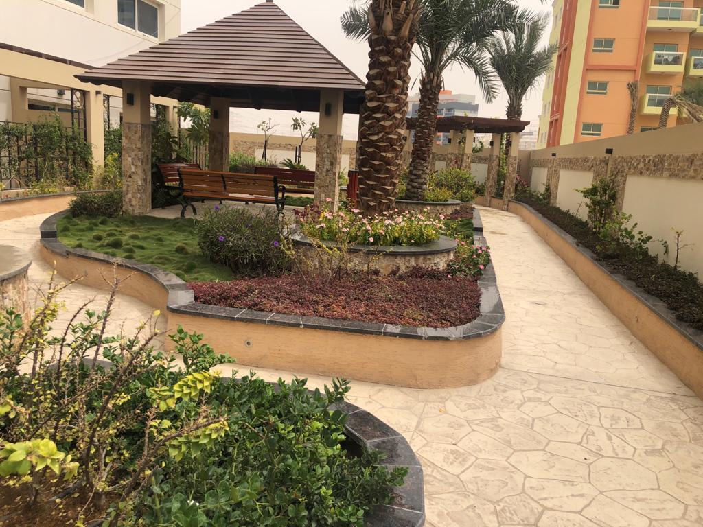 Landscape maintenance and water feature construction project in International City Dubai - Photo 5