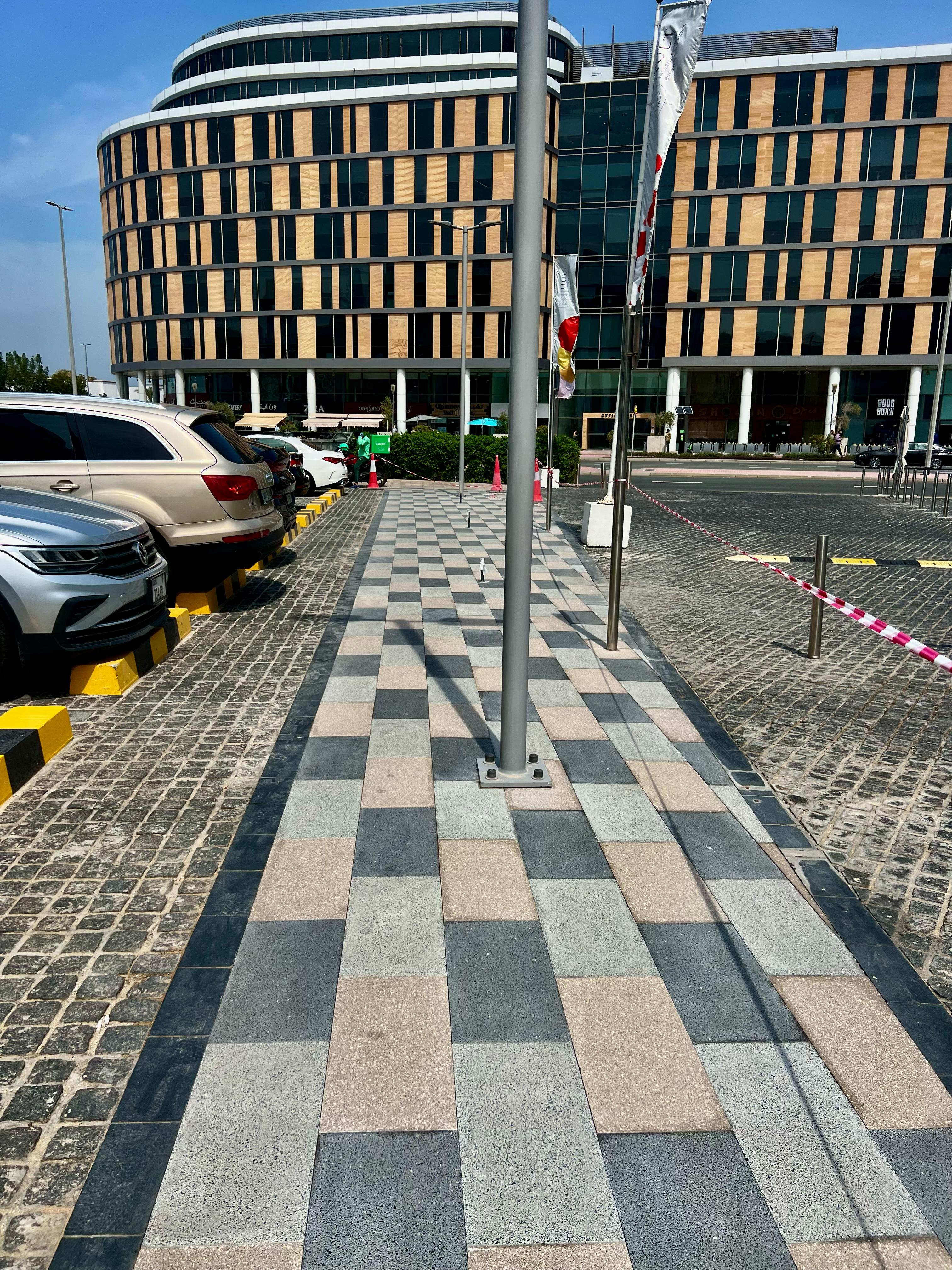 Dubai internet City Injaaz Building - Professional Hardscape Design, Fabrication, and Installation