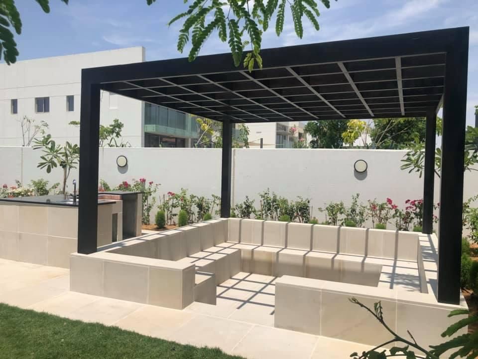 Villa swimming pool construction and landscape project in Mohammed Bin Rashid City Dubai - Photo 10