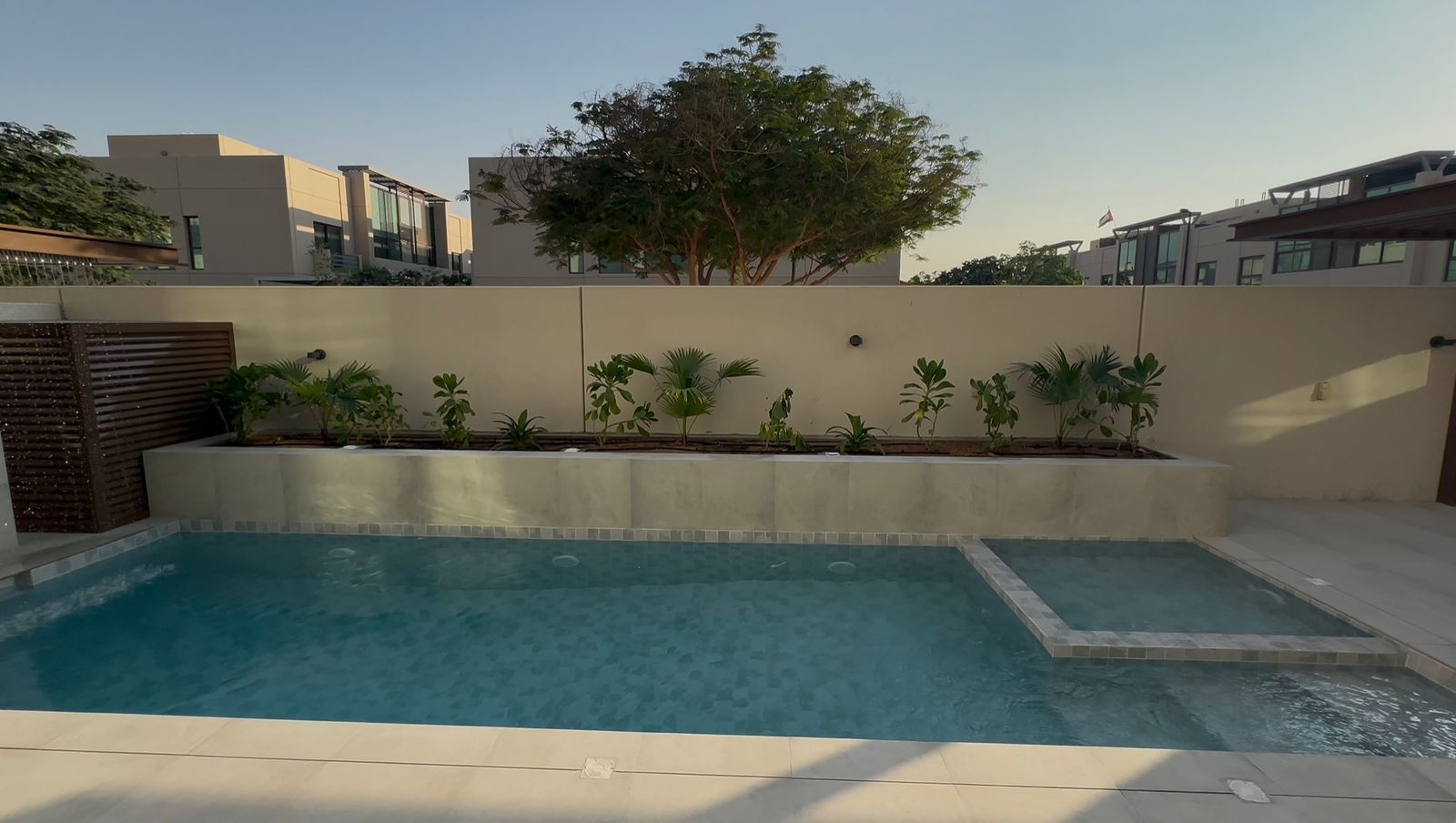 Meydan Villa - Back Garden Renovation and Swimming Pool Construction