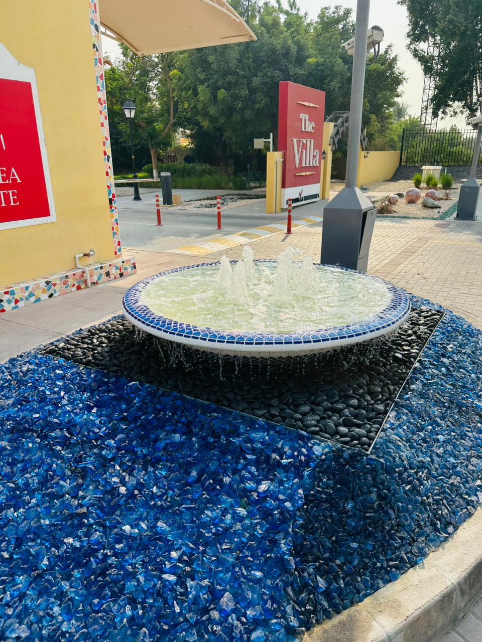 The Villa Main Gate - Water Feature Design & Construction