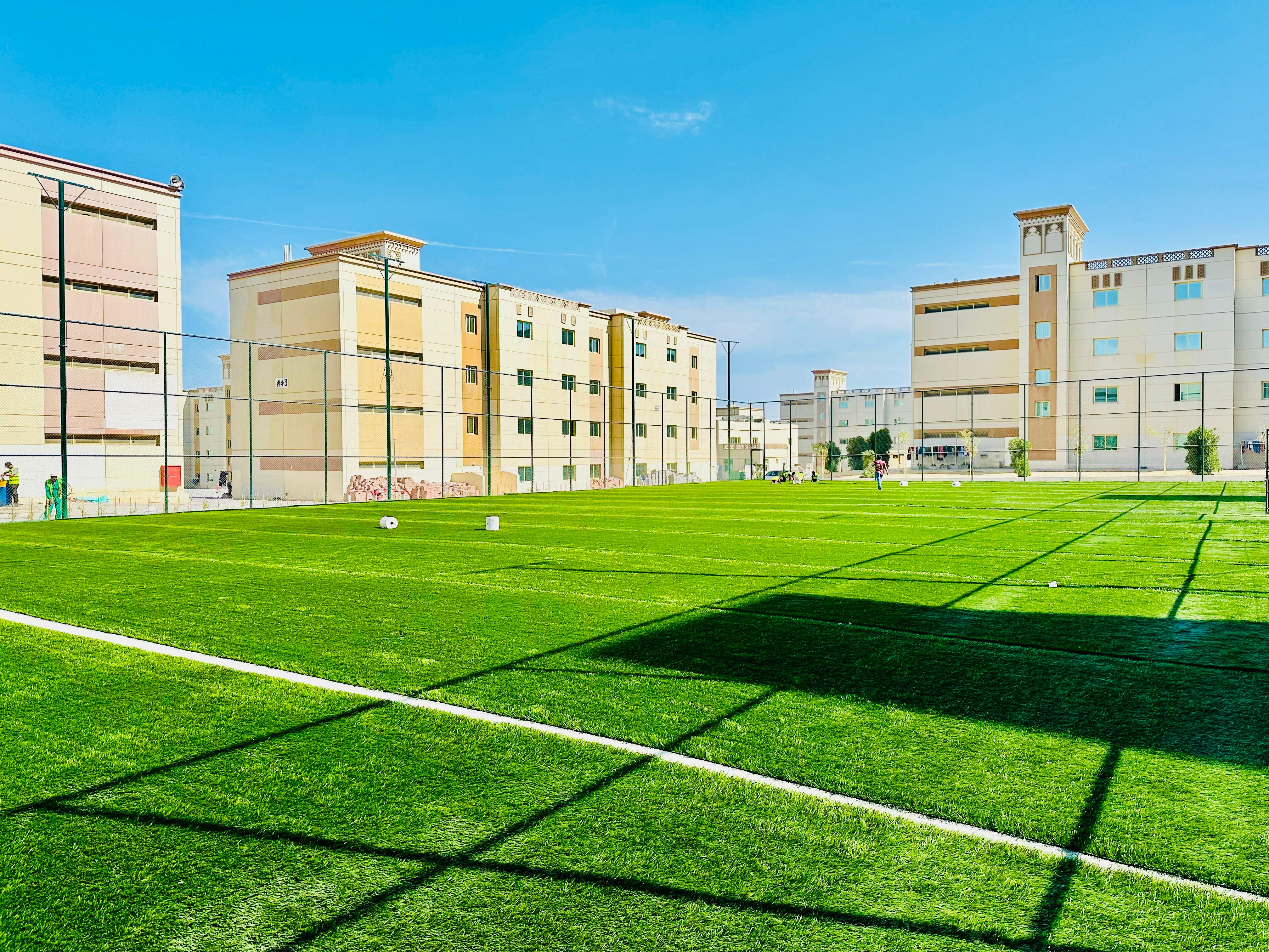 Dubai Industrial City Labour Village 2-Football Ground Design and Construction