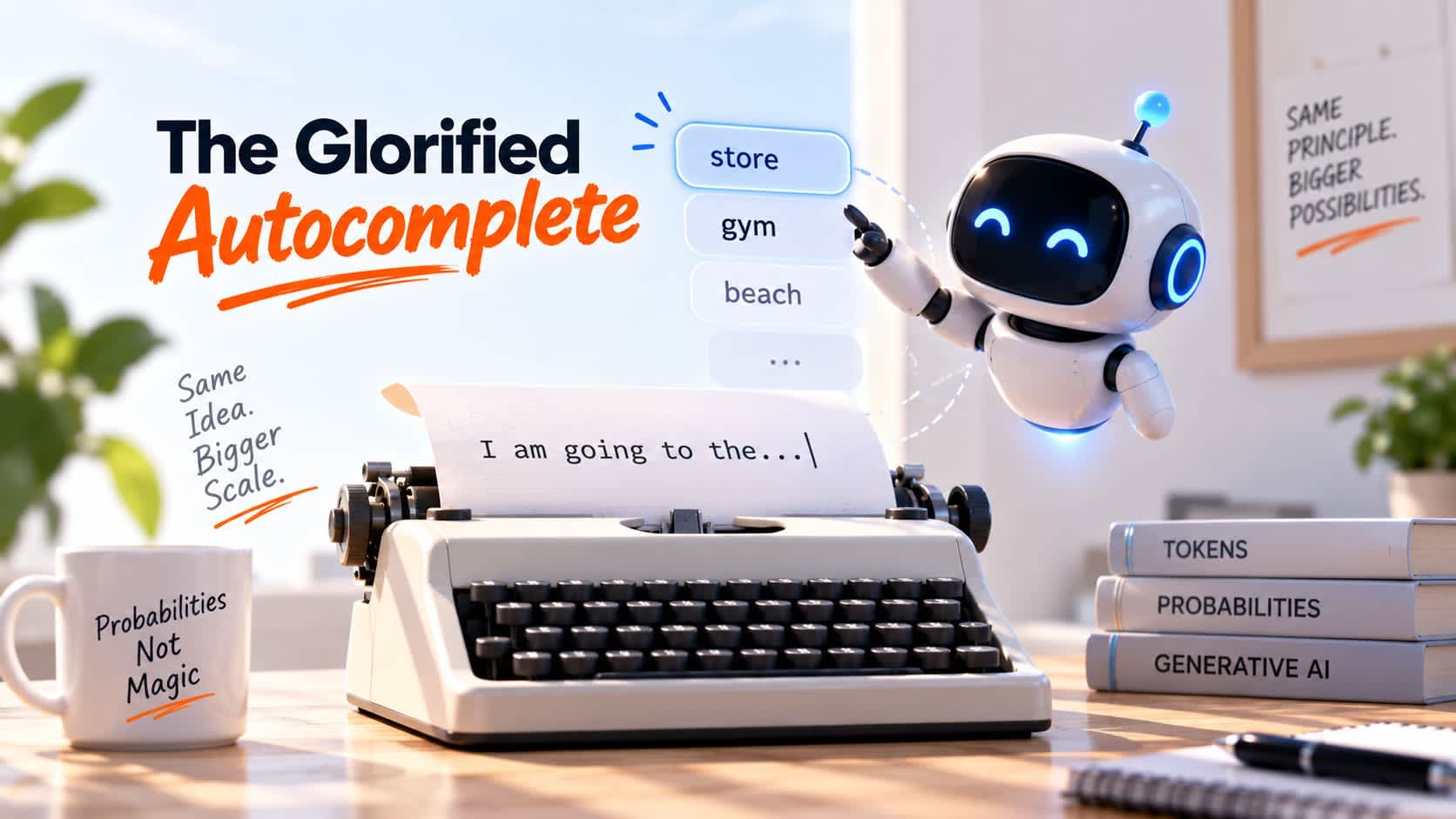 Generative AI Demystified: It's Just Fancy Autocomplete (And That's Okay)