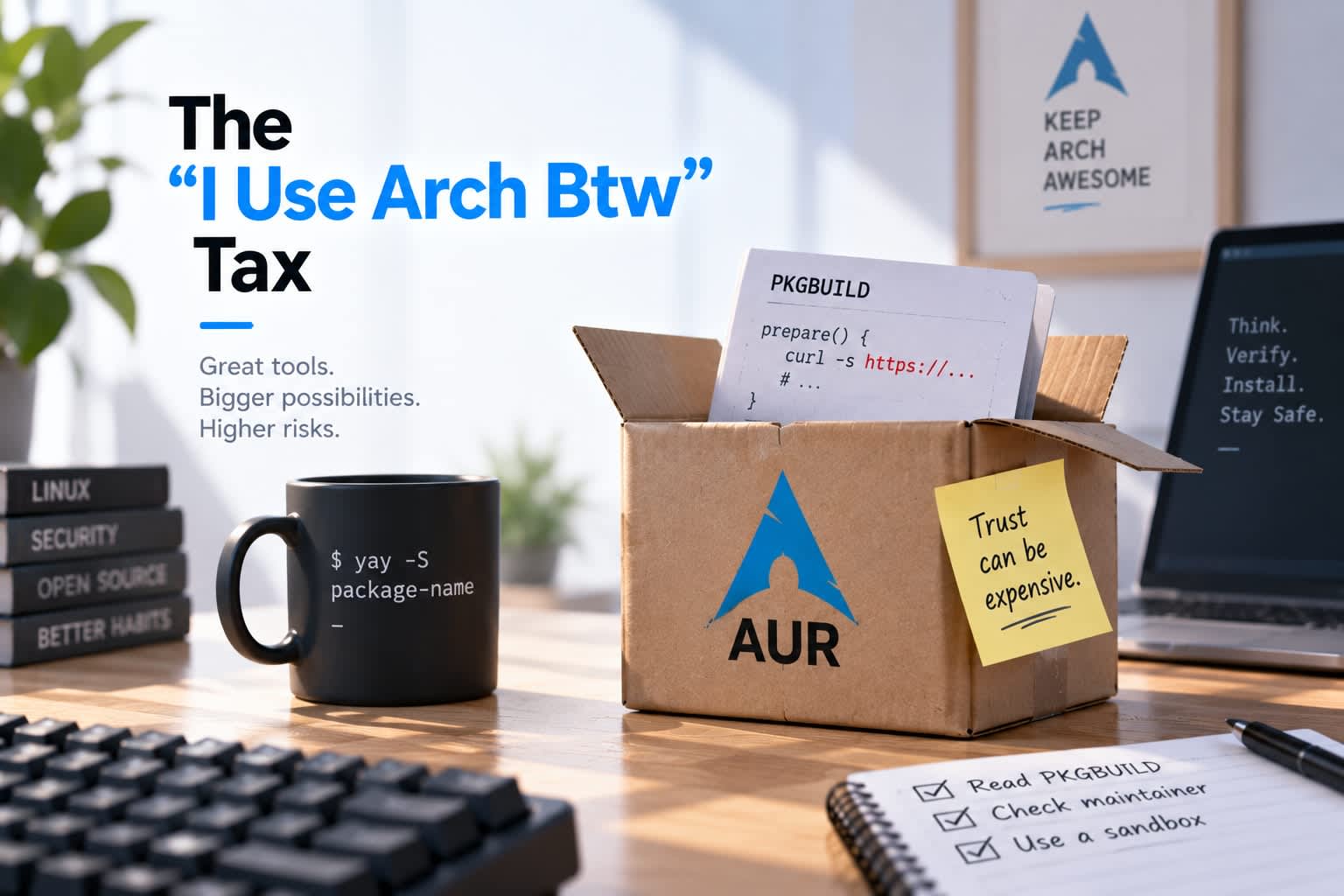 Arch Linux vs. The Wild West: How the Latest AUR Malware Attack Went Down