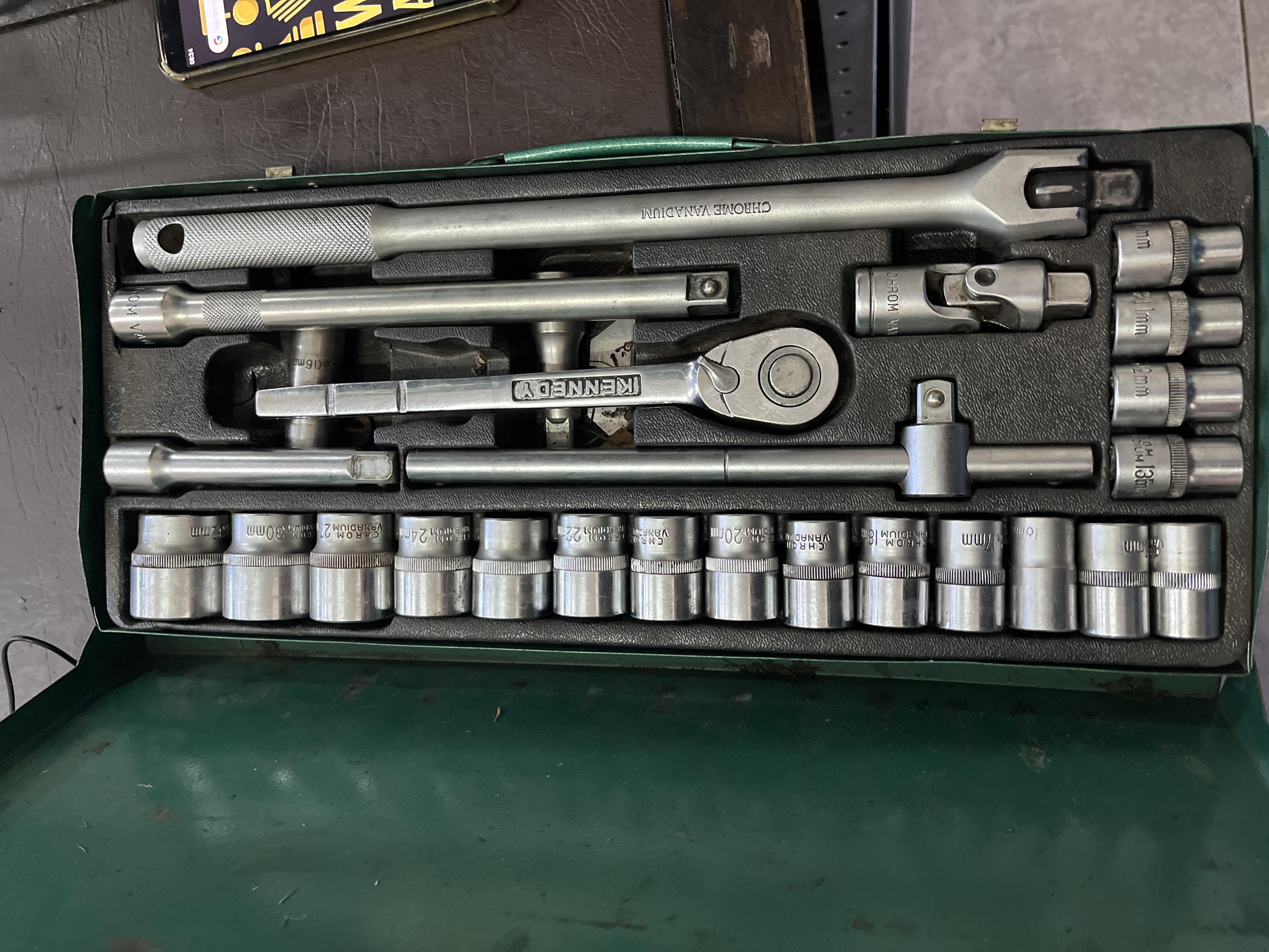 metric socket set