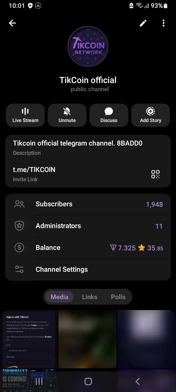 TikCoin official