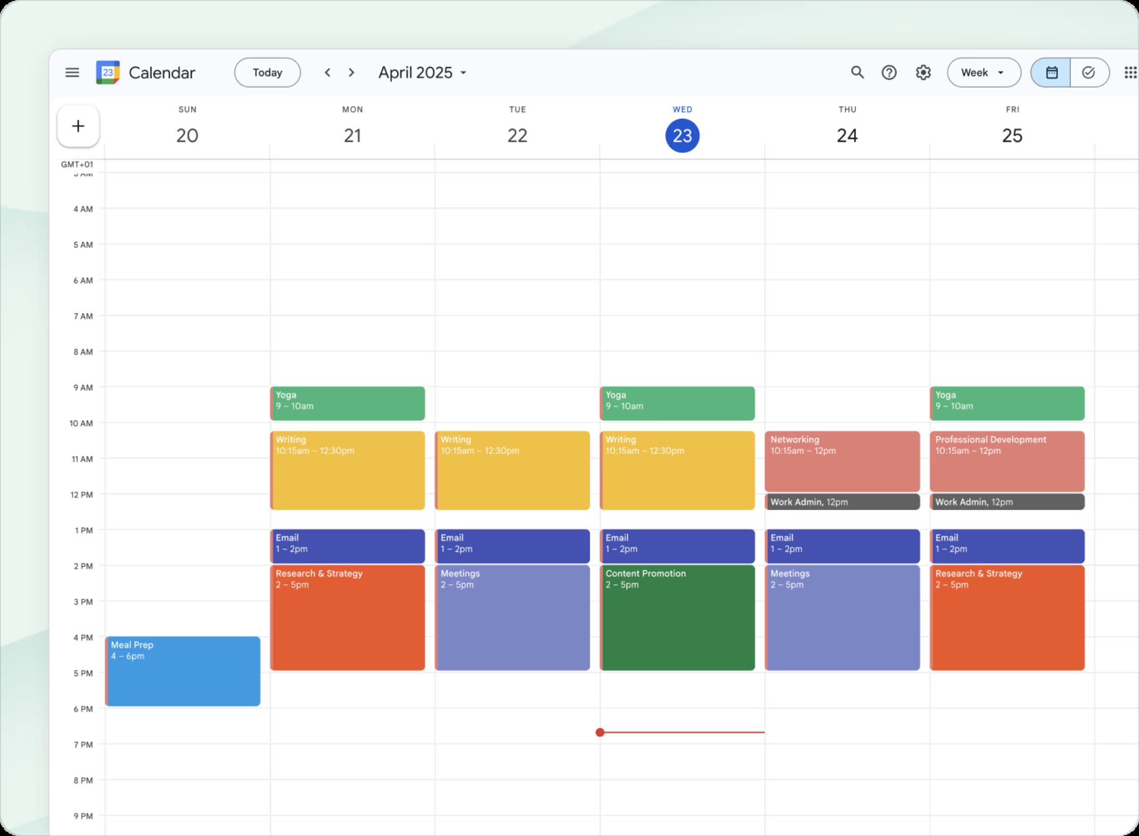 Google Calender