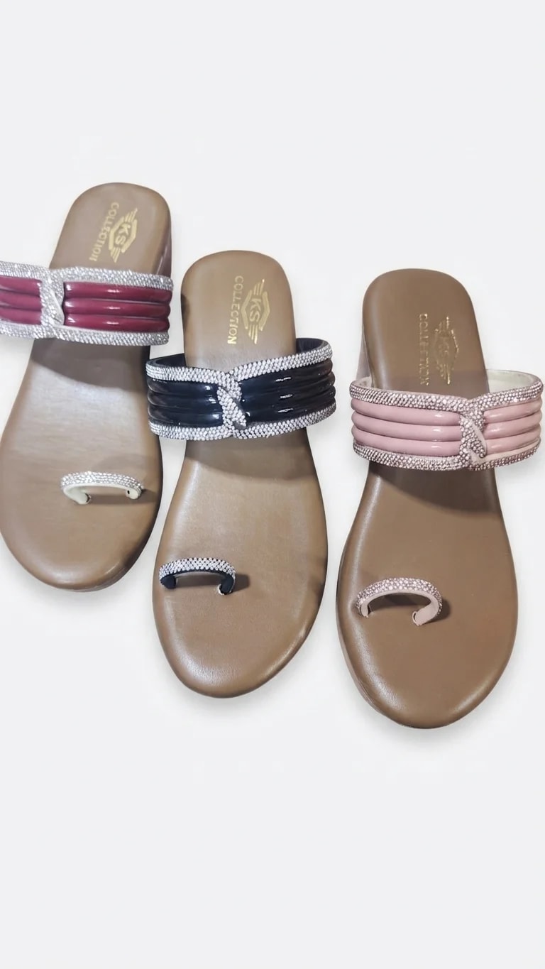Pearl-Beaded Bow Slide Heels - image 2
