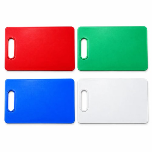 Bishnu Plastic Chopping Board 20 x 30 cm, 5 mm | Virgin Plastic Cutting Board with Handle for Vegetables & Fruits, 1 Piece - image 1